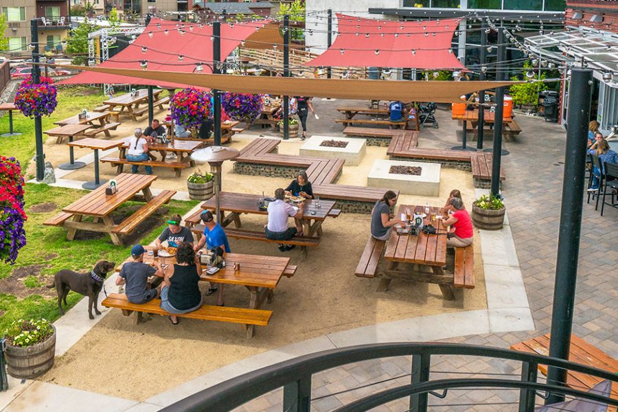 beer drinkers enjoying patio at brewery 1200x628 1