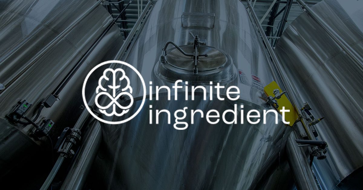 brewing equipment with infinite ingredient logo