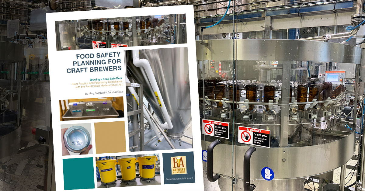 food safety planning for craft brewers