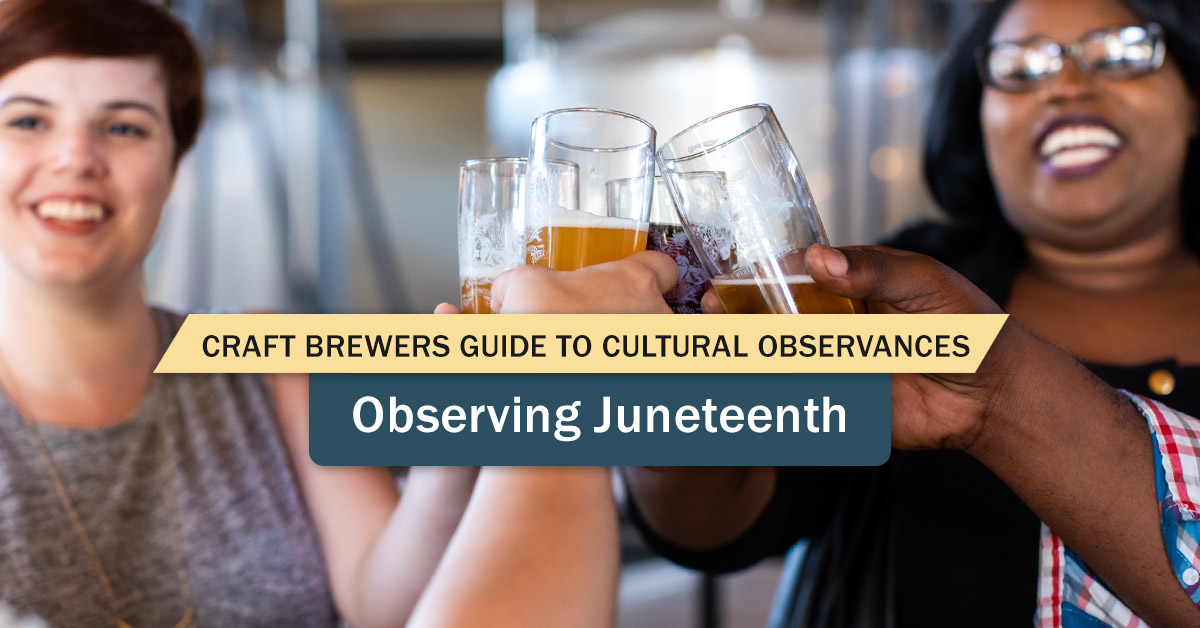 juneteenth cultural observances craft beer