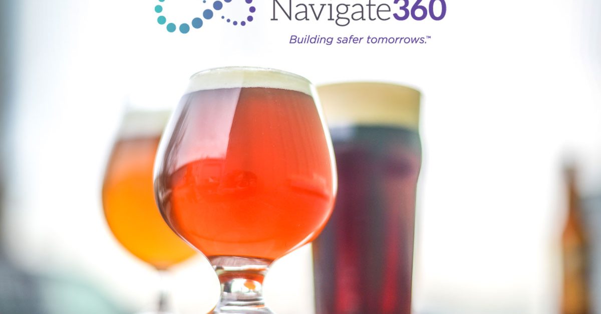 three ales grouped with Navigate360 logo